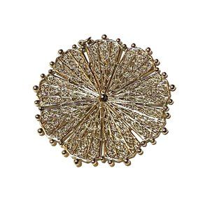 Silver tone, abstract, pattern, massive, funky, and fun pendant jewelry